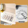 5 Compartments Glasses Storage Design Dustproof Eyewear Small Items Organizer Sunglasses Box Transparent Desktop Storage Box