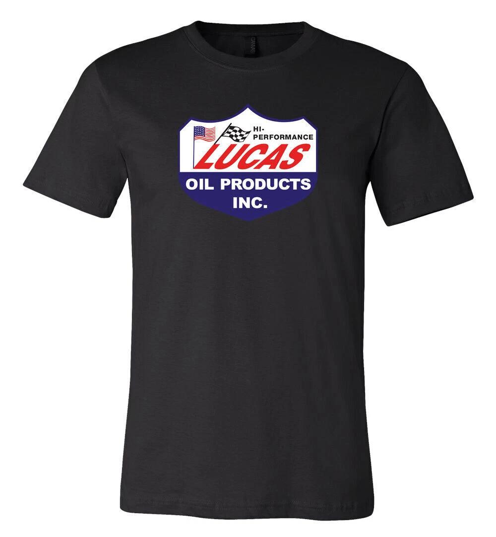 Lucas Oil Main Logo shirt 6 Sizes S-6XL! Fast Ship! XXXL