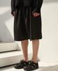 TENER Pleated Bermuda Shorts (Black)