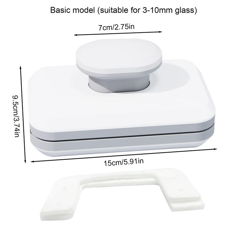 Magnetic Window Cleaning Brush Household Double-Sided Glass Cleaner High Altitude Strong Magnetic Window Cleaner For Home Cafe