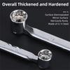 Double Head Dual Head Spanner 12-point Non-slip Swivel Head Socket Wrench Easy To Use Adjustable Flexible Socket Wrench