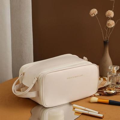Multifunktions-Kosmetiktasche, wasserdichtes Aufbewahrungswerkzeug mit Griff, Geschenk, Make-up-Organizer, Reisen