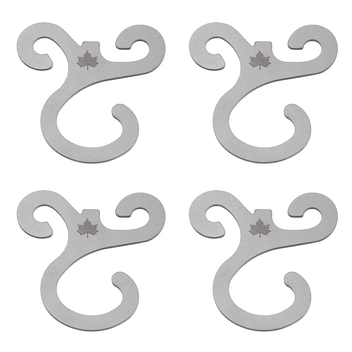 

LOGOS Rope Octopus Hook 71909010 Tent Accessories (4pcs) серебряный