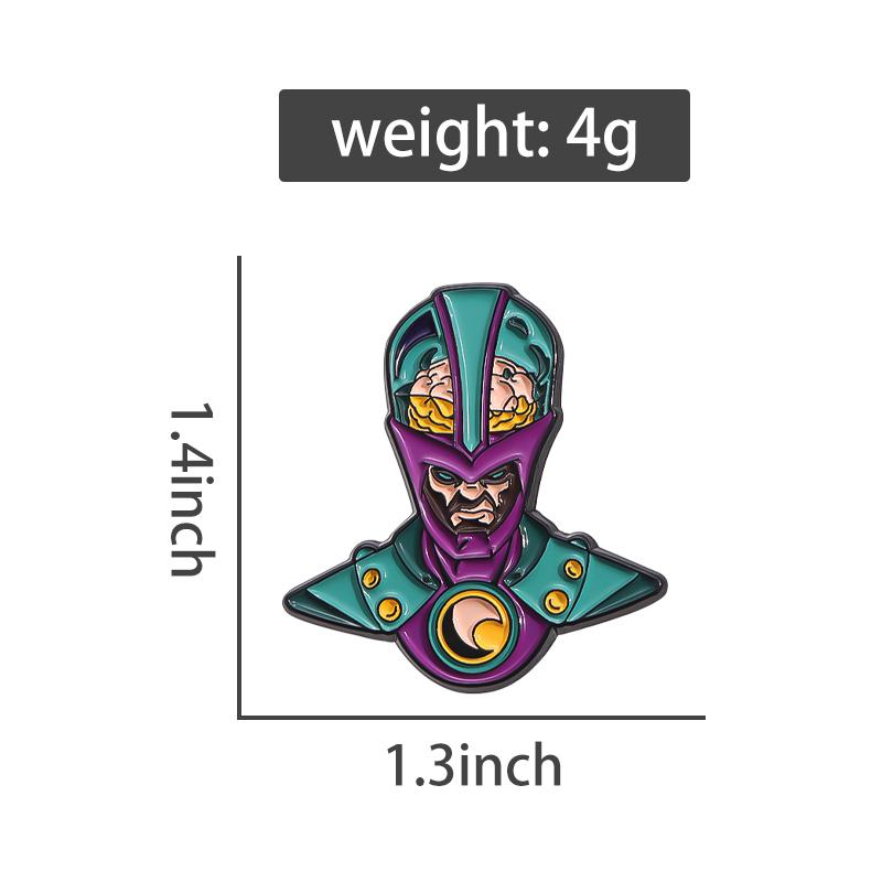 Game Role Character Enamel Pins Custom Classic Manga Game Brooches Lapel Badges Punk Jewelry Gift for Friends