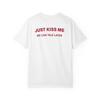 Just Kiss Me We Can Talk Later Shirt | Funny Romantic Tee | Cute Gift For Her Him | Flirty Graphic Tee | Couple Shirt