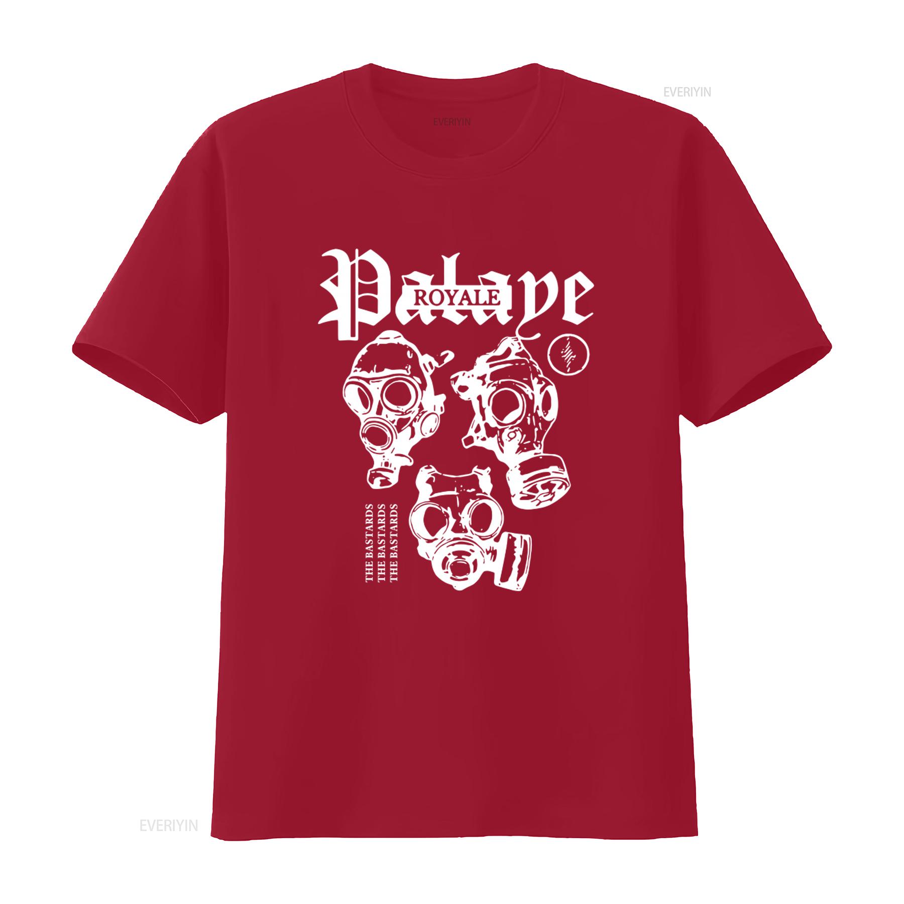 

Palaye Royale T Shirt Gas Mask Print Punk Rock Style Fashion vintage Washed Slightly Soft graphic streetwear fashion Unisex S