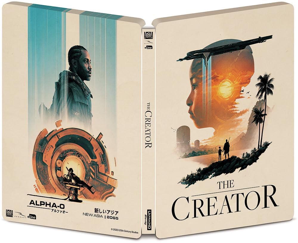 The Creator 4K UHD Steelbook ULTRA HD 3 Original A3 Visual [4K + Blu-ray] (Includes Sheets) [Blu-ray]