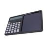 Multifunctional Talking Calculator Rechargeable 12 Digits Large Display Calculator with Notepad Big Sensitive Keys for School Business Work