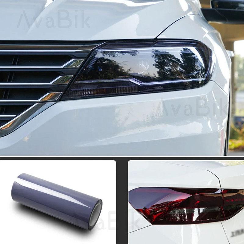 PPF Car Front Headlamp Film TPU Light Grey Protective Film Exterior Headlight Strips Car Tail light Fog lamp Protective Sticker