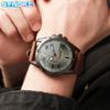 Top Brand New Men's Quartz Watch Sport Retro Fashion Trendy Design Belt Quartz Watch Wrist Watch
