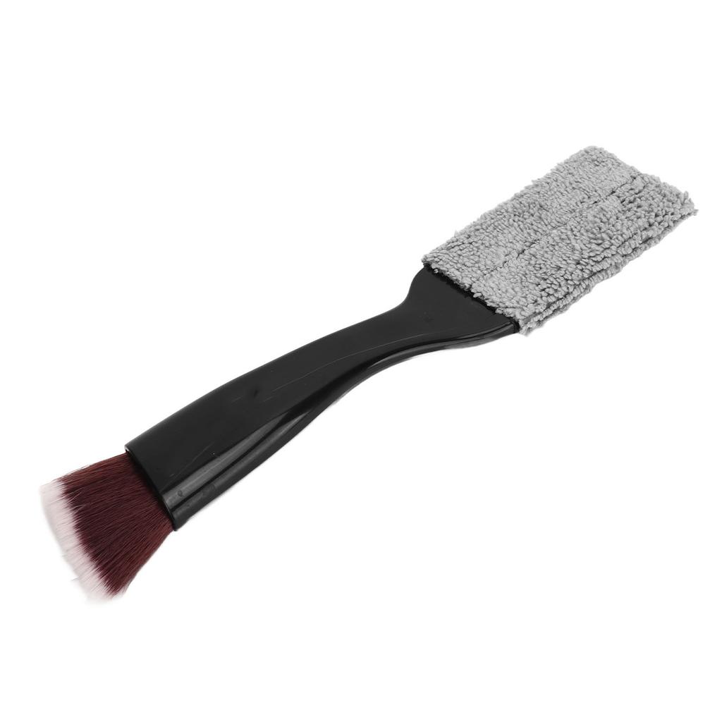 Reinigungspinsel für Musikinstrumente Tragbarer doppelseitiger Staubpinsel für Gitarrenpflege Saiten Griffbrett Wartung