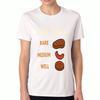 BBQ Timer Unisex Cotton T Shirt, Premium Cotton Print, Durable, Casual Fashion. BBQ Timer Rare Medium Well Steak Sausage Grilling Design, Unisex T Shi