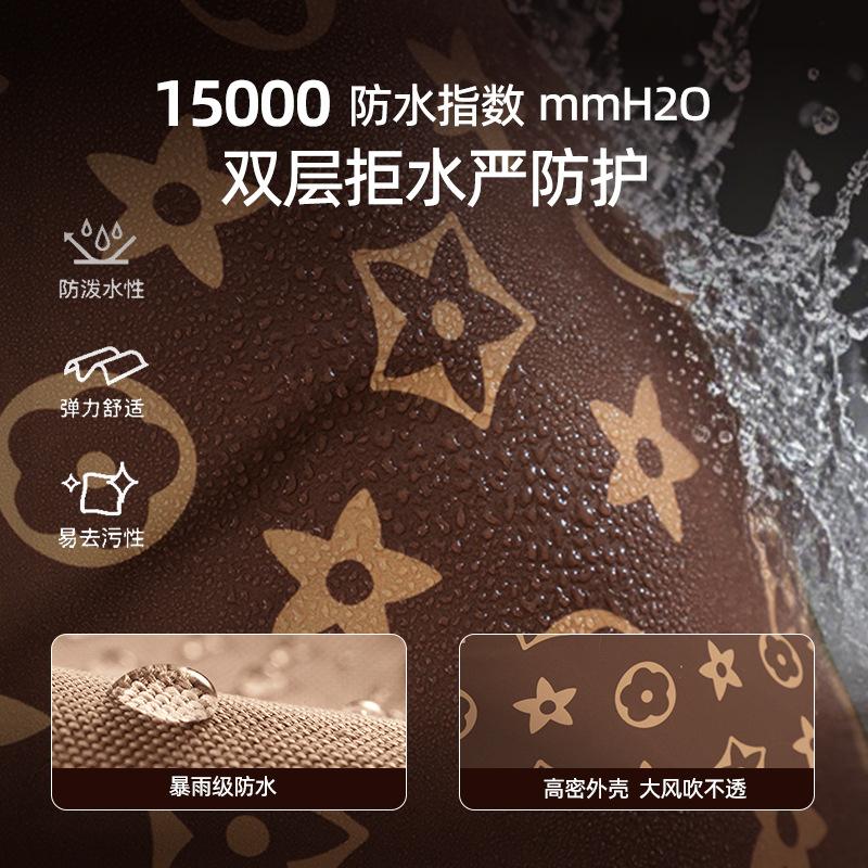 Big Dog Poncho Pet Raincoat Golden Retriever Labrador Medium and Large Dog Summer Rainy Weather Waterproof Outdoor Dog Clothing