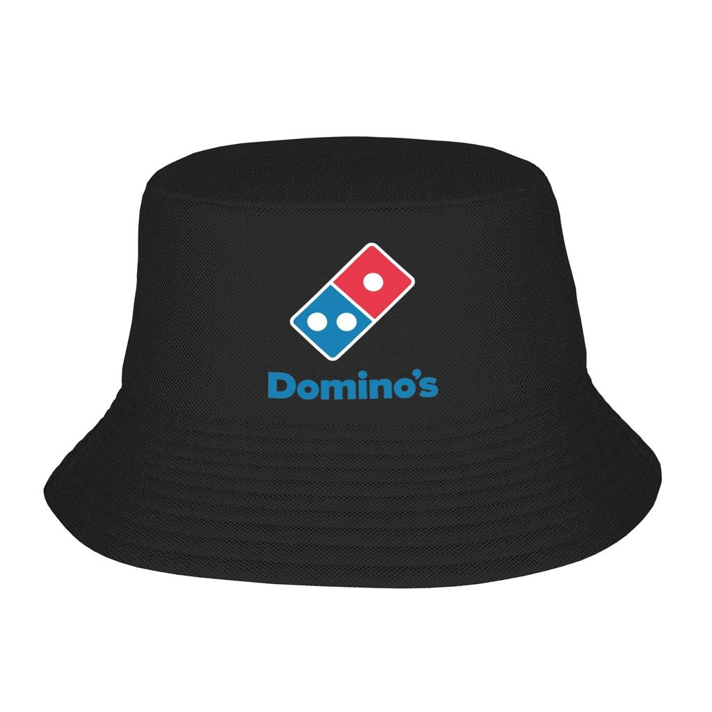 Dominos Pizza Bucket Hat Outdoor Fisherman Caps For Unisex Classic Travel Hiking Sunscreen Hats Personality Custom Diy Cap