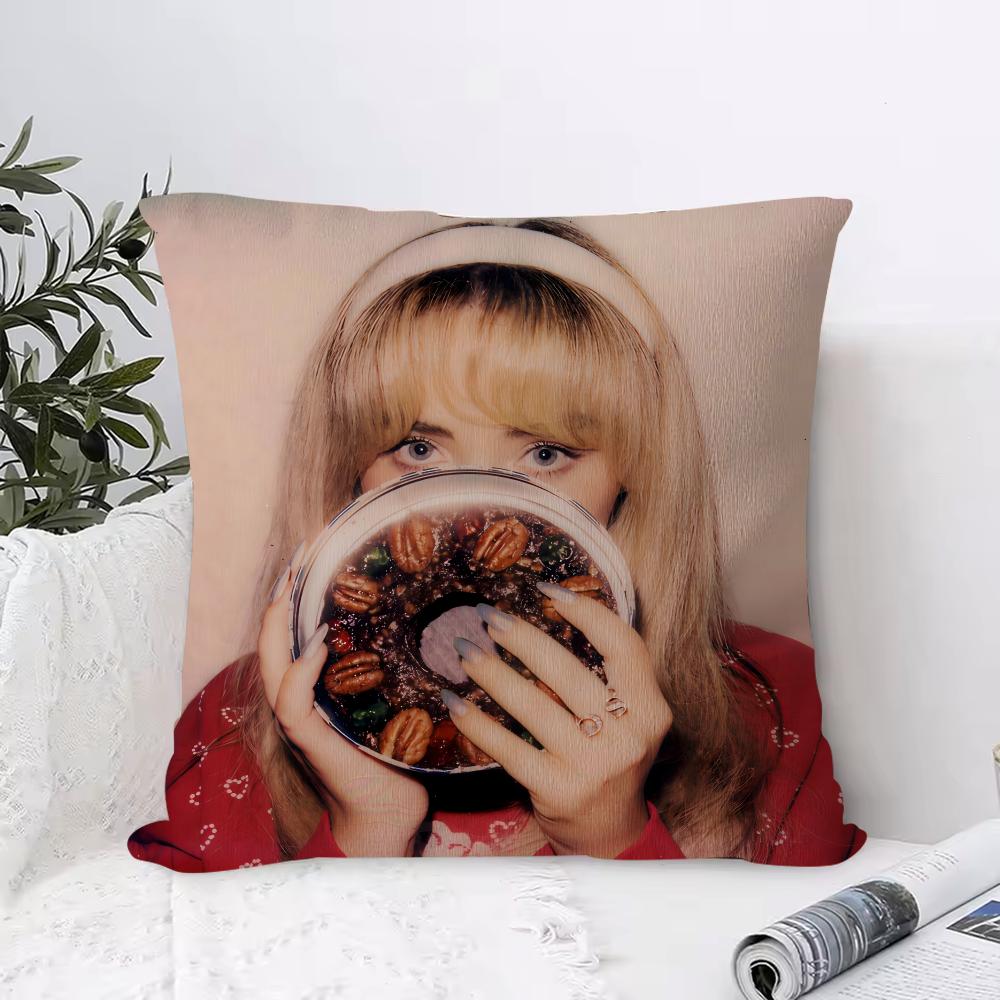 Cute Animal Champion Cushion Cover Anti-dustmite Pillowcase Invisible Zipper Silky Short Plush Sofa Cushion Cover