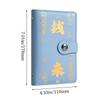 With Password Lock 100 Envelopes Money Saving Challenge Save Money Get Rich Savings Binder Reusable PU Money Collection Book