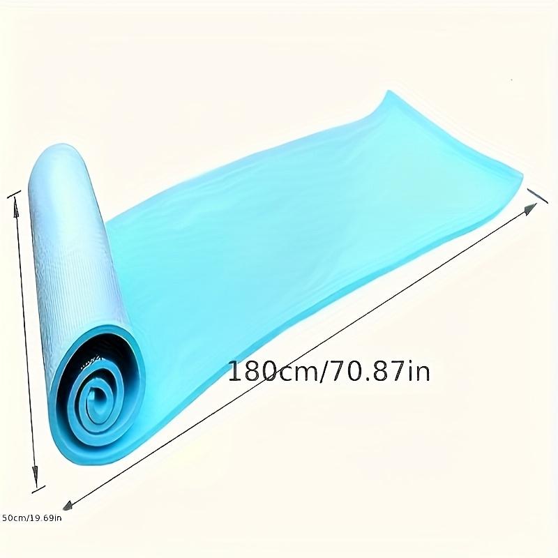 Thickened Elastic Foam Camping Sleeping Pad - Waterproof & Moisture-Proof, Durable EVA Material with Upgraded Embossing - 70.87x19.69x0.24 Inches