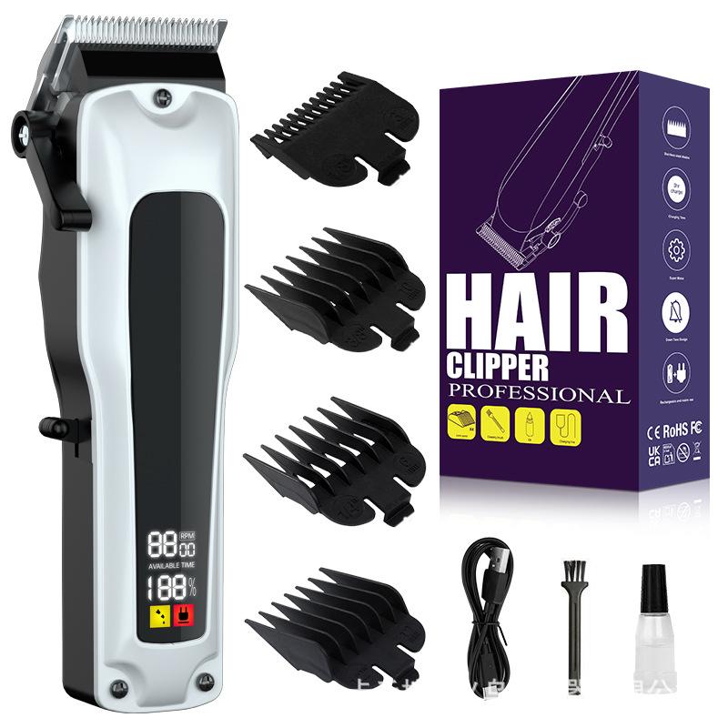 New hair clipper electric clipper hair salon special shaving clippers hair clipper professional household oil head carving gradient razor