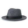 Autumn and Winter New Middle-aged and Elderly Woolen Top Hat Gentleman's Hat Men's Hat