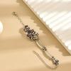 Gothic Exaggerated Skull Human Body Bracelet European and American Halloween Hand Ornaments