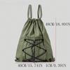 Lightweight Harness Drawstring Backpack Men's and Women's Outdoor Travel Straps Large Capacity Backpack Sports Bag