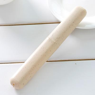 Travel Accessories Toothbrush Tube Cover Case Cap Fashion Plastic Suitcase Holder Baggage Boarding Portable Packing Organizer