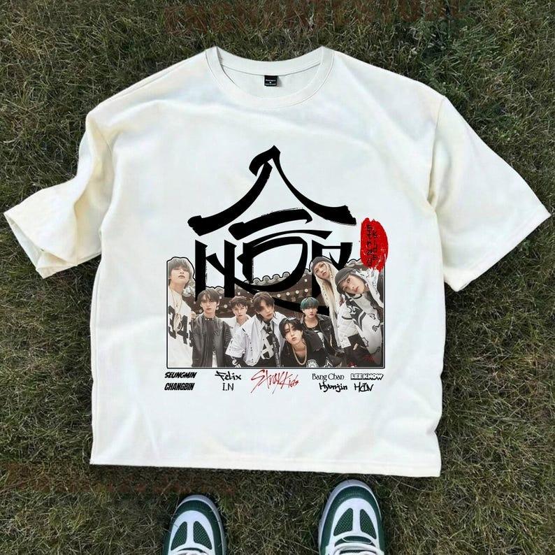 

2026 SKZHOP Худи HIPTAPE, Футболка Stray Kids Walkin on Water, Футболка Stray Kids Hop, Худи Stray Kids Domiate World Tour, Domiate Tour US 4XL
