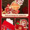 4pcs Chinese Style Lucky Money Packets Paper Hongbao Red Packets  Chinese Spring Festival