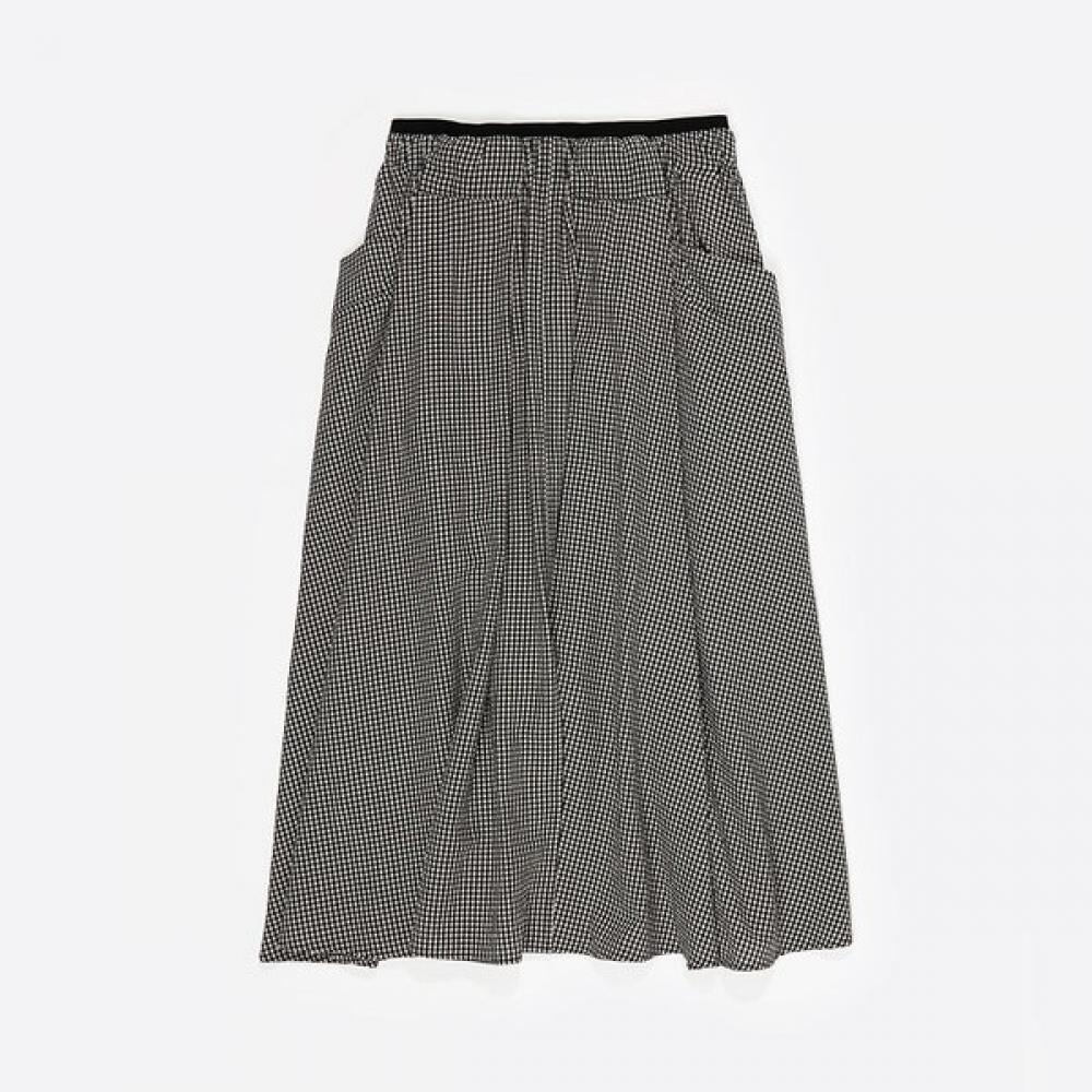 

BimbA Y LolA Check A Line Midi Skirt blAck b265Aws005bkb Black/XS