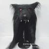 Halloween Cosplay Wolfsmaske Durothan Latex Tierkopfbedeckung Kostümpartys
