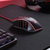 Redragon M990 MMO Gaming 32000 DPI Wired RGB Gaming 23 Programmable 16 Side Macro Software Aluminum Base Mouse, High-Precision Mouse, Buttons, Keys,