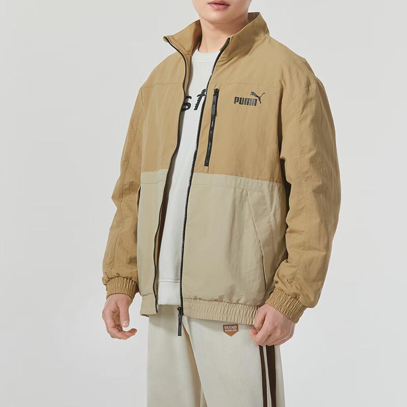 New PUMA Jackets & Coats Men's Khaki 627117-83