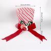 Christmas Tree Topper Hat with Star, Bow, Bell, and Retractable Spring