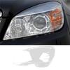 Car Front Headlight Cover Lampshades Lamp Shell Headlights Lens Cover For Mercedes-Benz C-Class W204 2007-2010