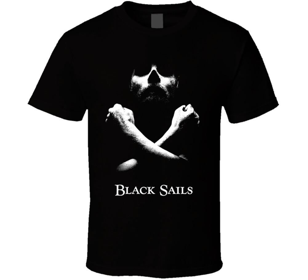 Black Sails Pirates TV Show T Shirt Mens Womens Tees Top XL