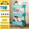 Three-Tier Beauty Salon Storage Cart for Hair and Spa Tools