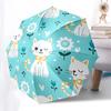 1pc Cute Cats Automatic Umbrella Durable Iron Frame & Plastic Handle, Gift for Men & Women, Sturdy Construction yy250905157