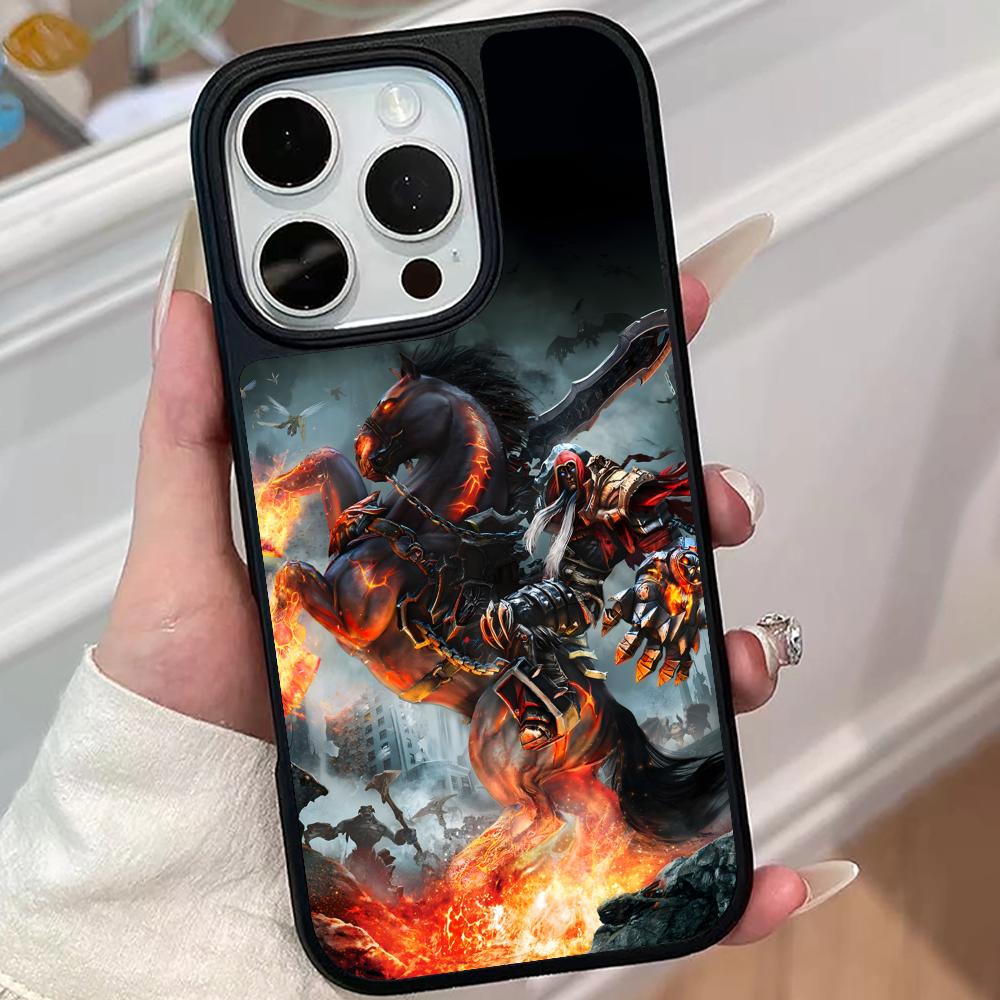 Game Darksiders Mobile Phone Case for iPhone 17 16 15 14 13 12 11 Air Pro Max Plus Matte Surface Colorful Cover Cover Pretty