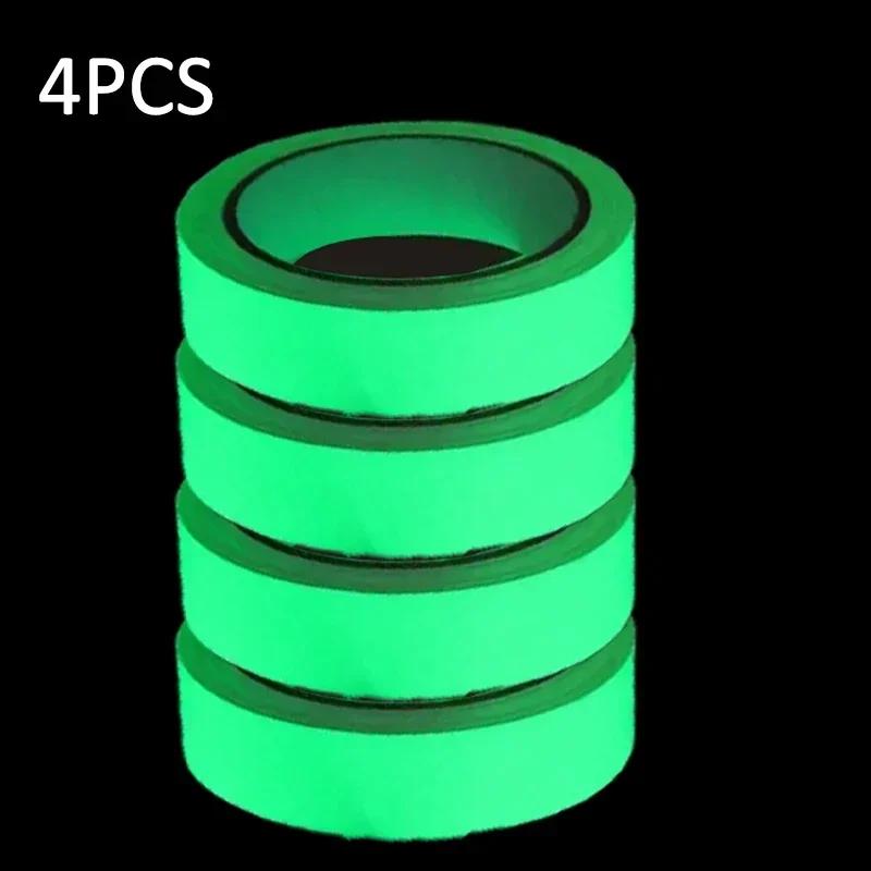 3M Glow In The Dark Tape Luminescent Emergency Luminous Photoluminescent Stickers For Safety Egress Marker Stair Steps Exit Sign