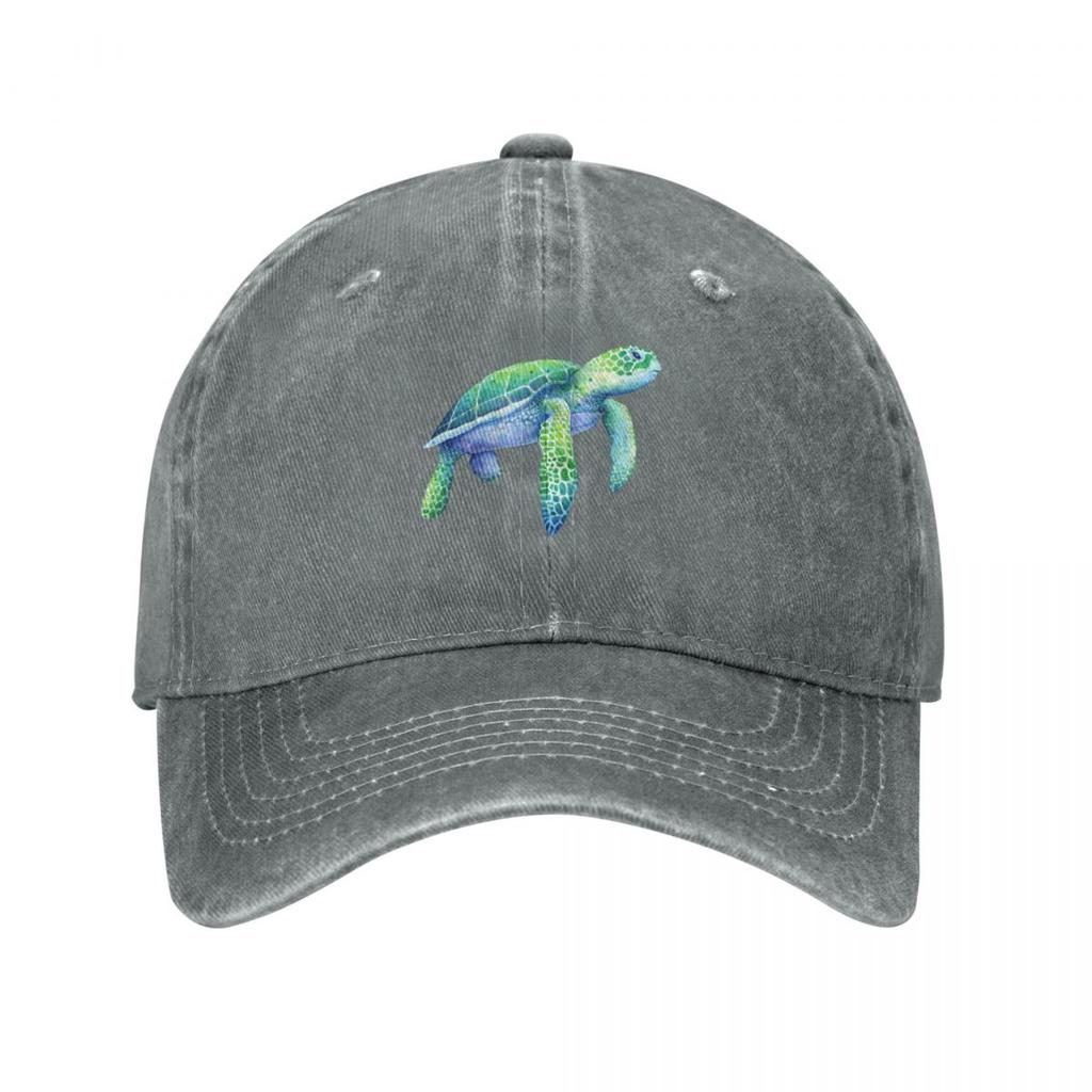 Green Sea Turtle Baseball Cap Luxury man cap hats for men hats on offer Beach Bag Caps For Women Mens