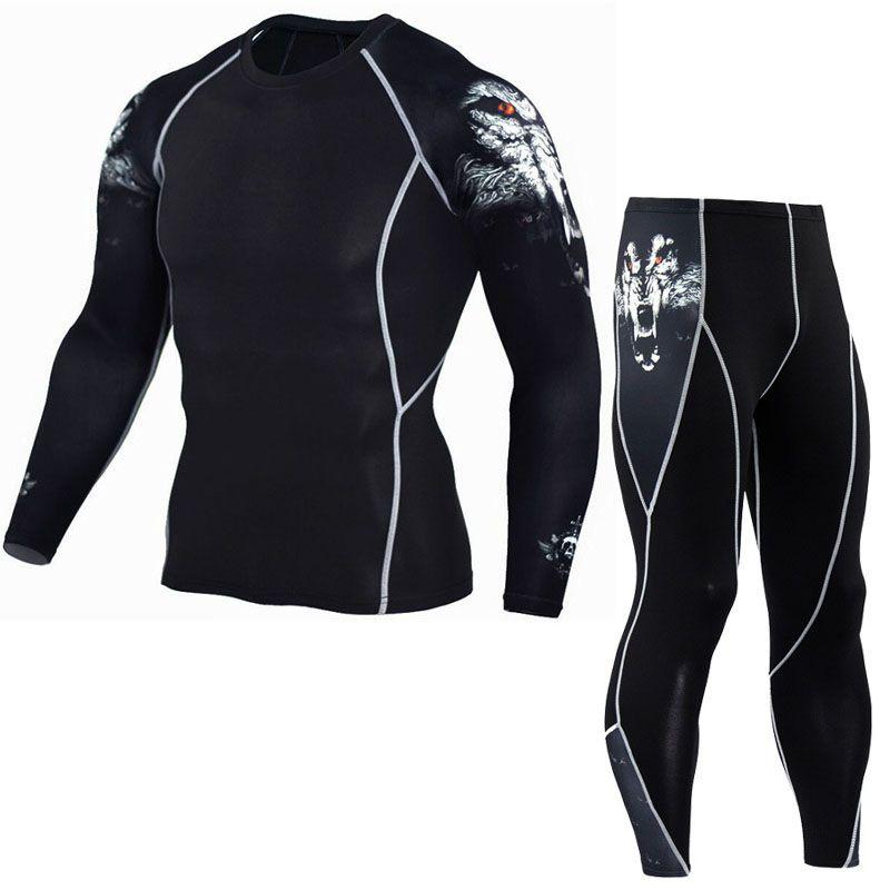 Premium Herren Kompressions-Jogginghose Bequeme Fitness-Trainingskleidung für das Fitnessstudio