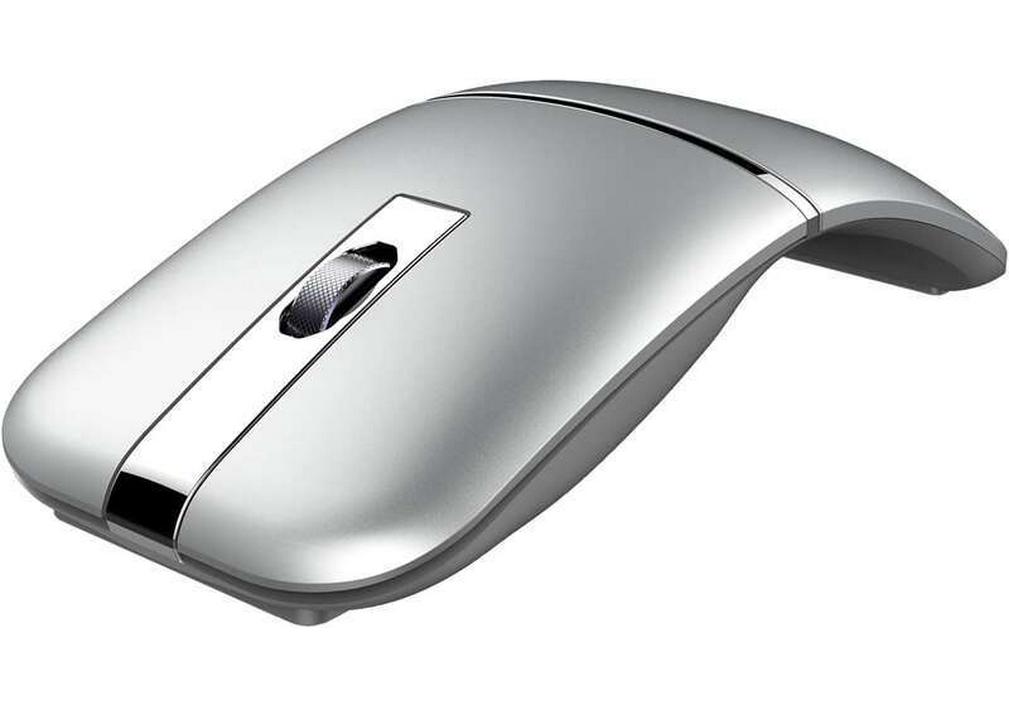 Rechargeable Dual Mode Arc-Shaped Rotatable Bluetooth Wireless Mouse