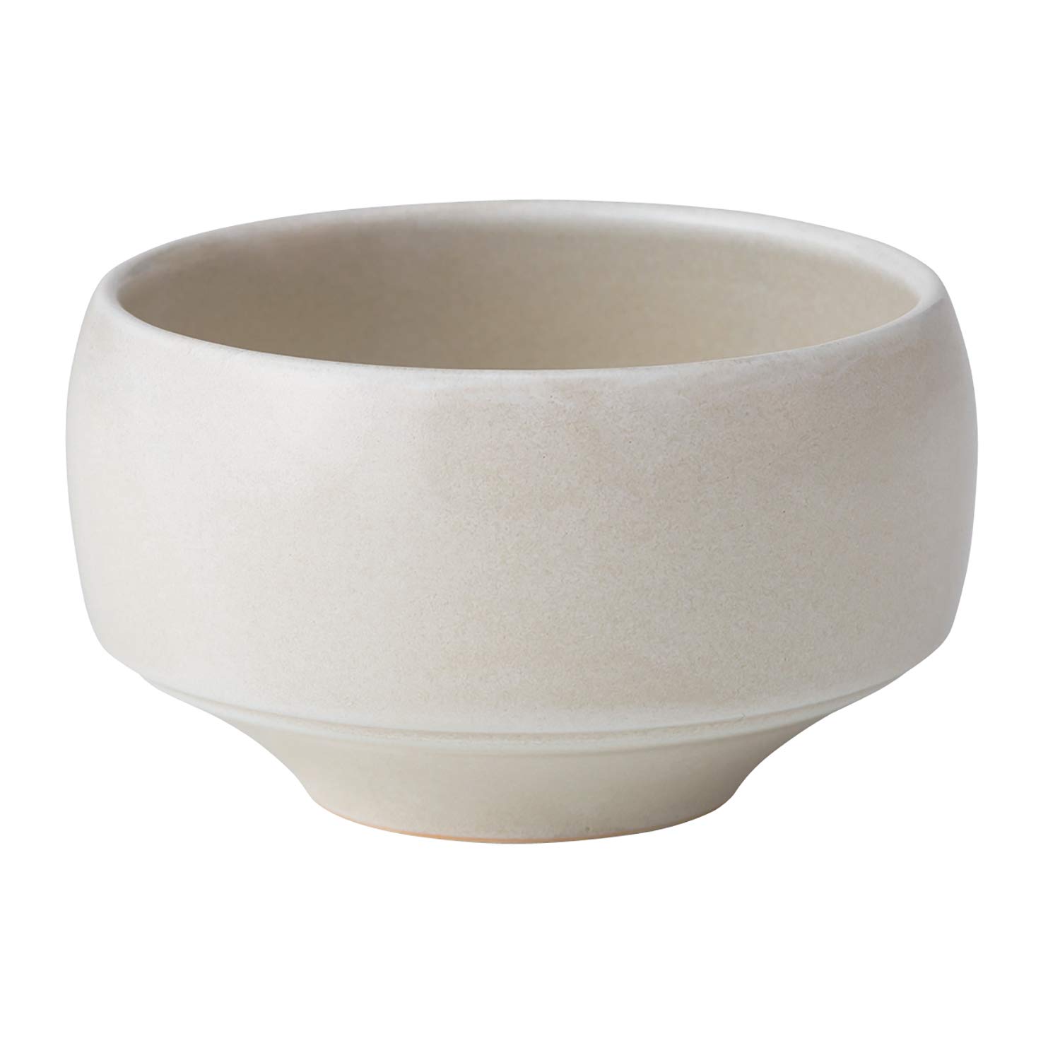

Hasamiyaki Matcha Bowl Haku Bowl Ivory Stylish Simple Dishwasher Safe Made in Japan 18170