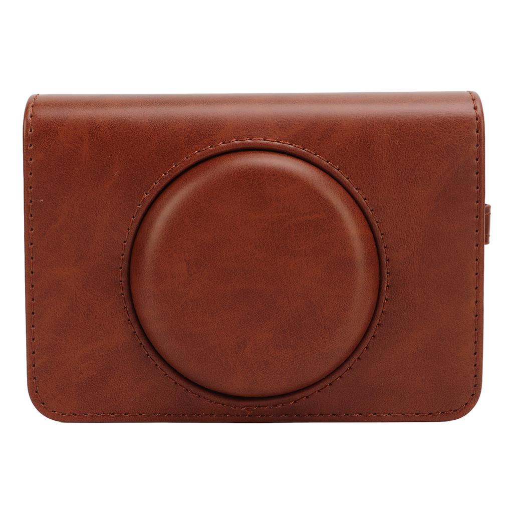 Protective Camera Case with Adjustable Shoulder Strap PU Leather Camera Carrying Bag for C210R Mini Shot2 Retro