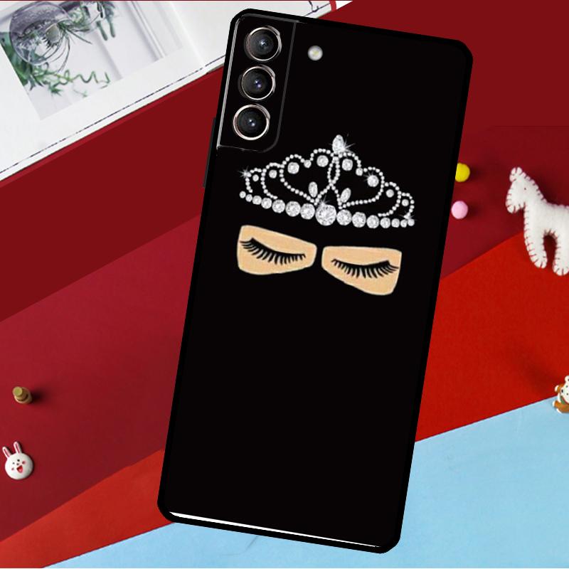 Arabic Muslim Islamic Girl Eyes Funda For Samsung Galaxy S26 S25 S24 S22 S23 Ultra Plus S20 S21 FE S9 S10 S25 FE Phone Case