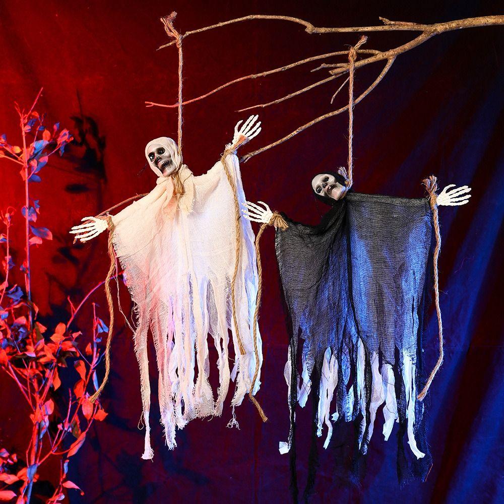 

Scary Gauze Face Hanging Ghost Realistic Hanging Ghost Ornaments Halloween Decor Gifts