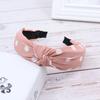 Fabric headband female Yiwu headdress jewelry autumn and winter feeling wide edge versatile high skull top headband hairpin