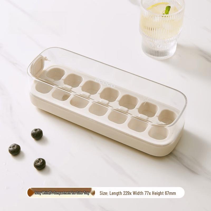 Silicone Press-Type Ice Cube Tray