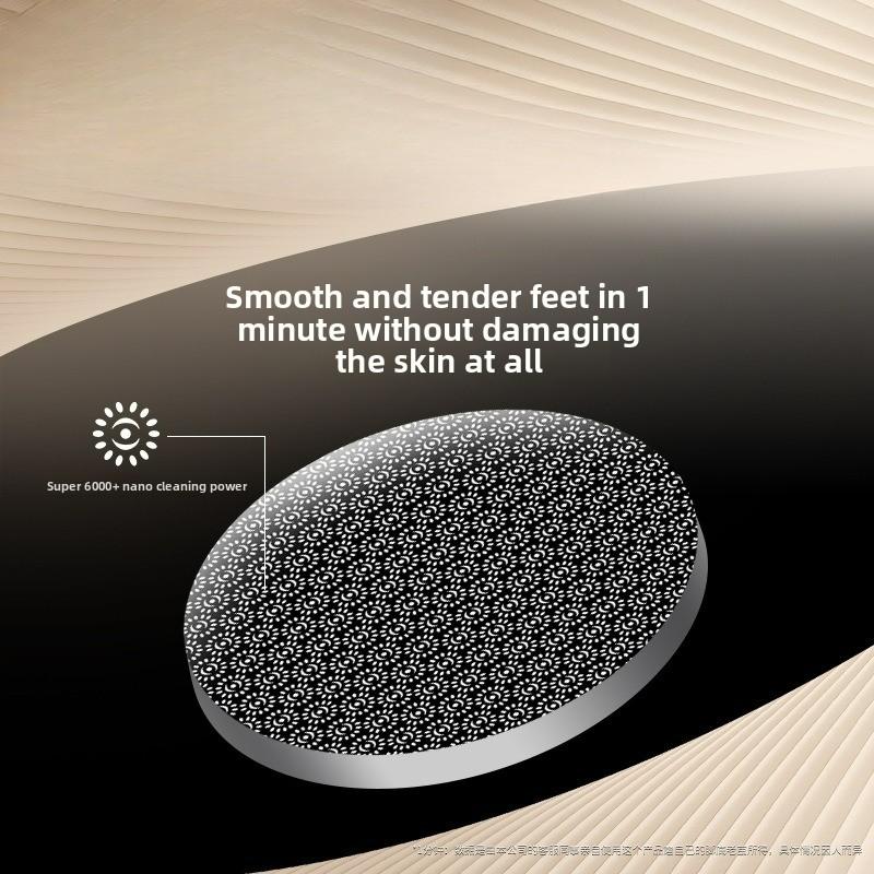 Foot grinder, to remove calluses, foot file, waterproof exfoliation and dead skin remover pedicure tool