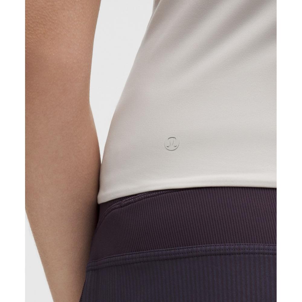 Lululemon Wundermost Ultra Soft Nulu Spaghetti Strap Adjustable Cami Dove Grey